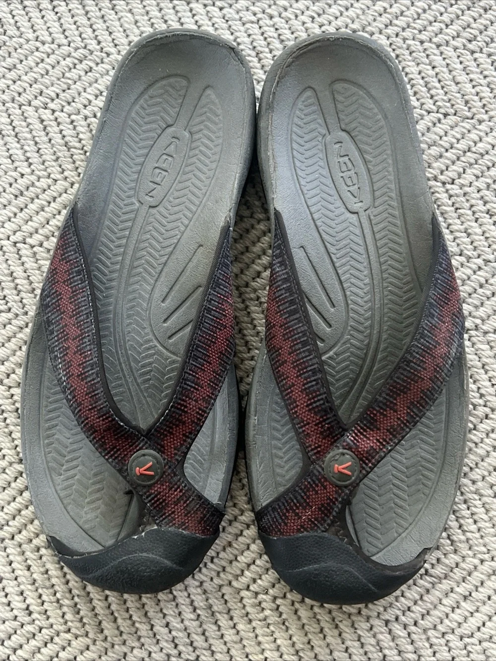 Keen Waimea H2 Slip On Cap Toe Outdoor Hiking Flip Flop Sandals Men's US 9